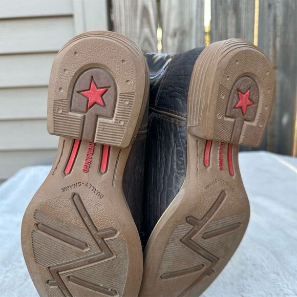 Durango Lil' Rebel Pro Kids' Western Boots Size 3M Square Toe - Picture 8 of 10